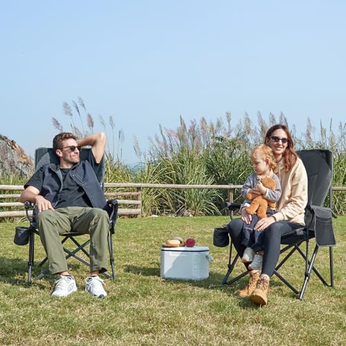 Oversized Folding Camping Chair for Adults (2 Count)