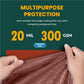 Tarp Cover Brown/Black Heavy Duty 20 Mill Thick Material, Waterproof 12'X20' Great for Tarpaulin Canopy Tent, Boat, RV Or Pool Cover! by Trademark Supplies (Poly Tarp 12X20, Ultra Thick)