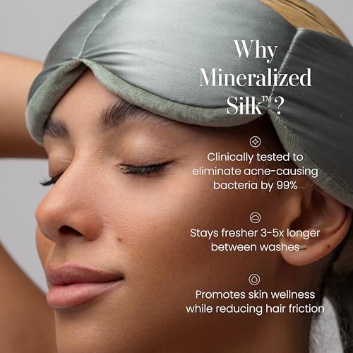 Mineralized Silk Gentle Pressure Sleep Mask
