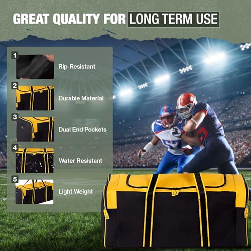 Heavy Duty Multi Pocket Large Sports Gym Equipment 3