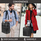 Insulated Wine Cooler Bag Leakproof 6 Bottle Tote Carrier