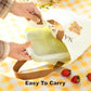 Collapsible Silicone Food Storage Containers with Airtight Lid & Vent 40oz