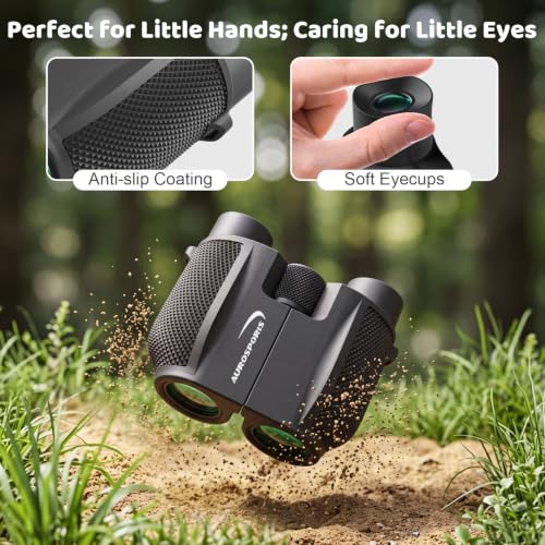10x25 Binoculars for Bird Watching with Bird Guide Book