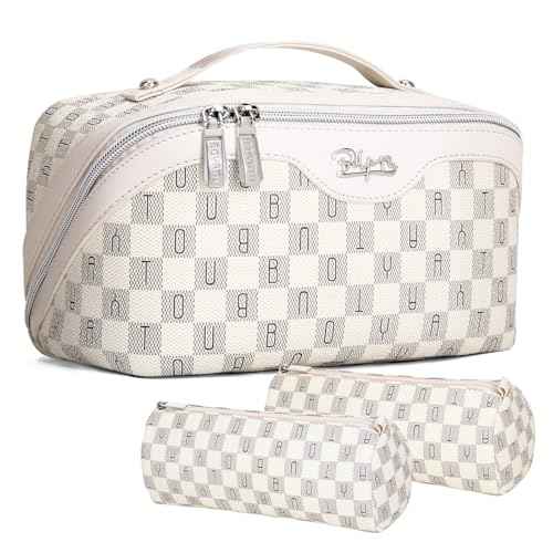 Travel Makeup Bag Organizer Cosmetic Bag (3 Count)
