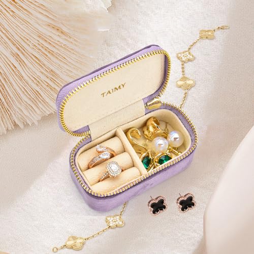 Small Travel Jewelry Case