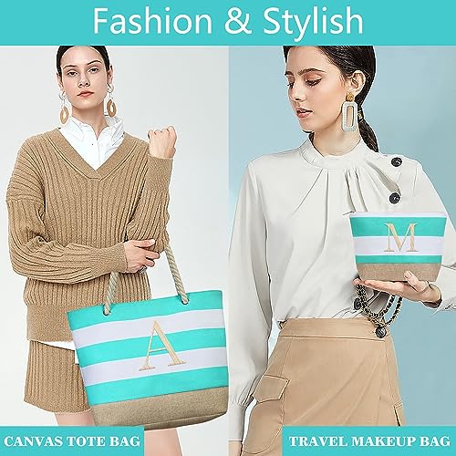 Initial Beach Tote