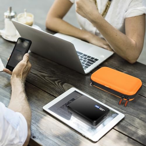 Orange Shockproof Hard EVA Case