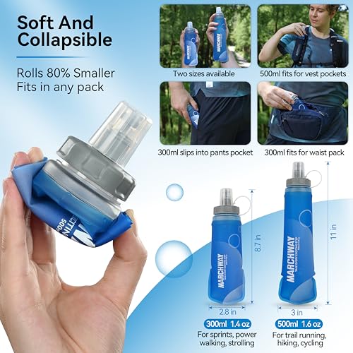 Soft Hydration Flask with Wide Mouth (2 Count)
