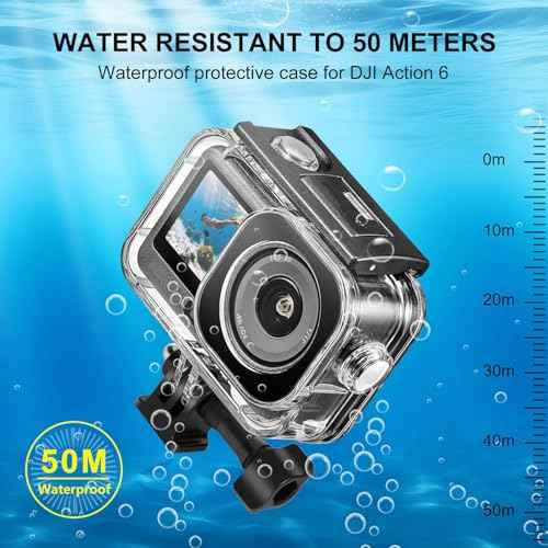 Dive Case for DJI Osmo Action 6 Waterproof Case
