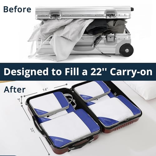 9 Set Compression Packing Cubes for Travel (9 Count)