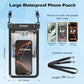 Large Waterproof Phone Pouch Up to 10" (2 Count)