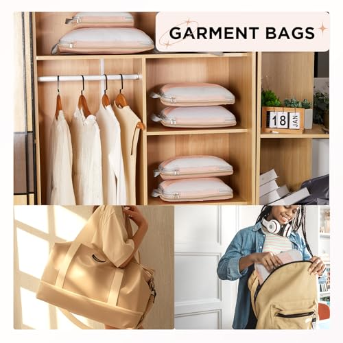 10 Set Compression Packing Cubes for Travel Gifts Mom Women (10 Count)