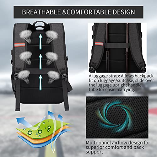 Backpack 17.3in Durable Travel Laptop Backpack