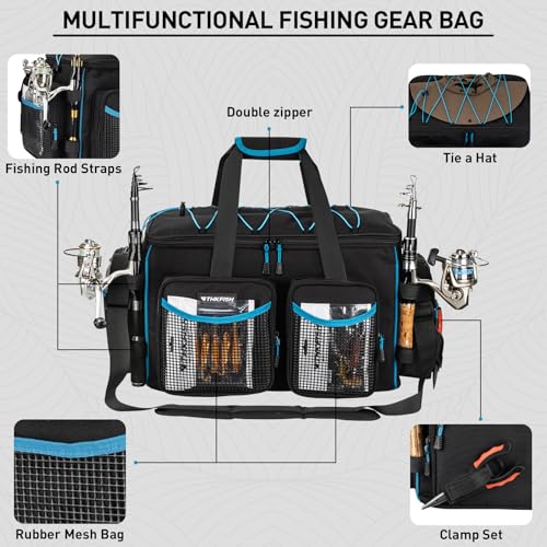 Waterproof Large Fishing Tackle Bag for 3600