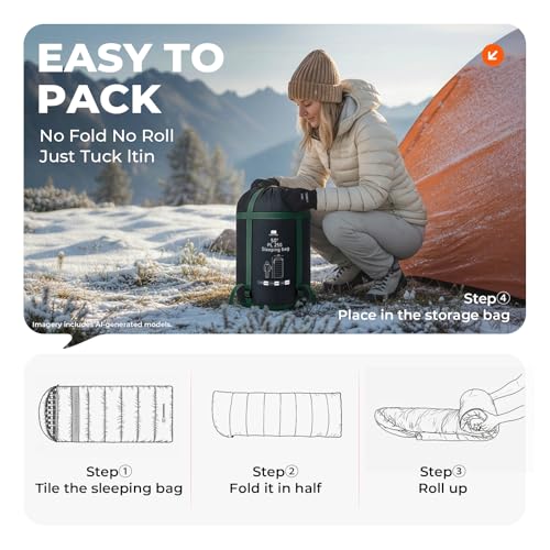 Cotton Flannel XXL Sleeping Bags for Adults Big and Tall