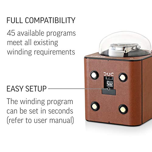 Watch Winder for Automatic Watch with Vertical Rotor Stop