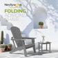 Folding Adirondack Chairs Set of 4