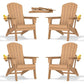 Folding Adirondack Chairs Set of 4
