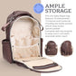 Boss Plus Large Diaper Bag Backpack with 19 Pockets