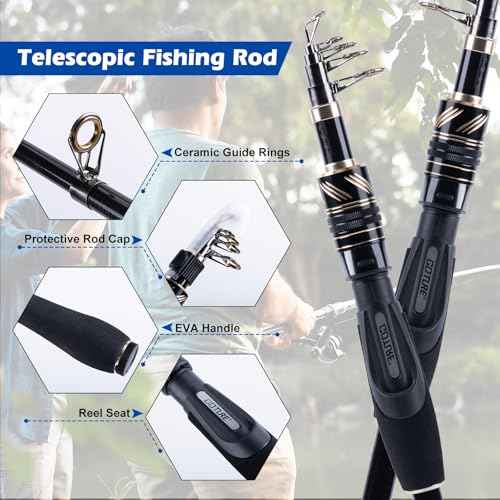 Fishing Rod and Reel Combo (2 Count)