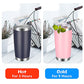20oz Tumbler with Lid and Straw Stainless Steel Tumbler Cup Vacuum Insulated Double Wall Travel Coffee Mug Powder Coated Coffee Cup