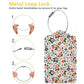 Blooming Flower Luggage Tags for Suitcases (2 Count)