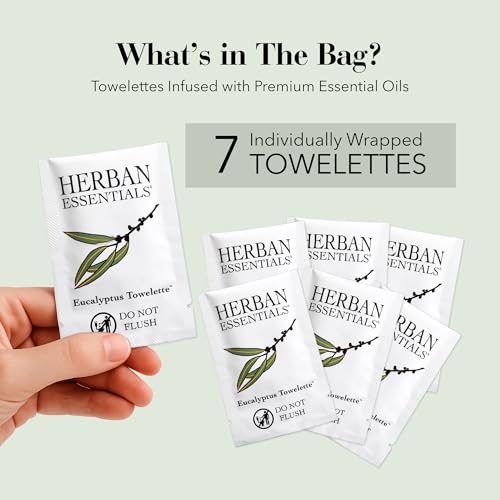Eucalyptus Wipes & Towelettes (7 Count)