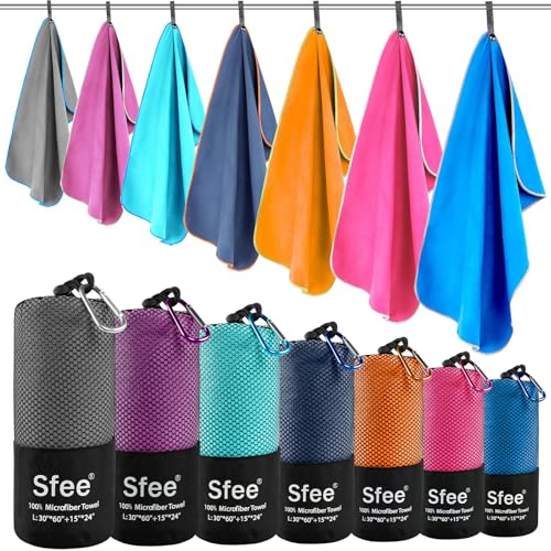 2 Pack Microfiber Travel Towel