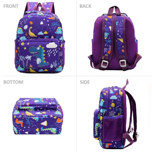Little Kids Cartoon Backpack For 3