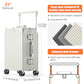 Aluminium Frame Carry on Luggage with Smooth Jelly Wheels