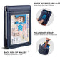 RFID Blocking Slim Bifold Genuine Leather Minimalist Front Pocket Wallets for Men with Money Clip Thin Gift