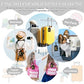 Personalized Initial Luggage Tags for Suitcase TSA Approved