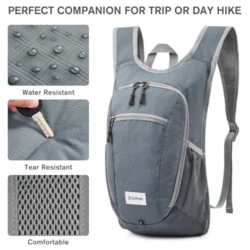 10L 15L Hiking Backpack Lightweight Packable Hiking Daypack Small Travel Outdoor Foldable Shoulder Bag