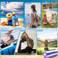 Microfiber Beach Towel with Bag Oversized 71x32 Sand Free 2 Pack (2 Count)