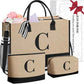 Initial Tote Bag