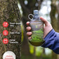 Soft Flask 200ml Collapsible Running Water Bottles (2 Count)