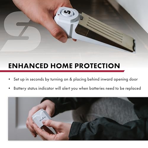 120 dB Wedge Door Stop Security Alarm
