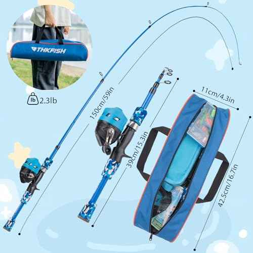 Kids Fishing Pole Set