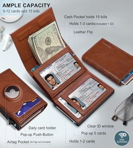 Airtag Wallet for Men