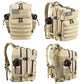 Military Tactical Backpack for Men and Women 45L Army 3 Days Assault Pack Bag Large Rucksack with Molle System Cream
