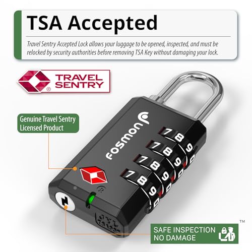TSA Approved Luggage Locks (2 Count)
