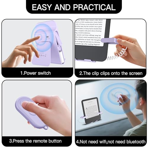 Remote Control Page Turner and Stand for Kindle Paperwhite Oasis eReaders