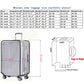 Luggage Protector Suitcase Cover PVC Waterproof Travel Suitcase Fits Most 20" to 30"