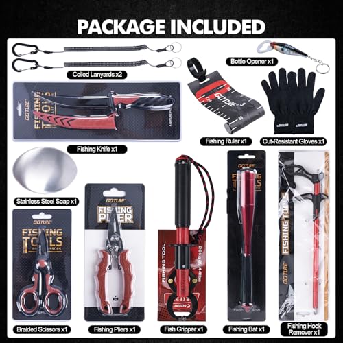 12PCS Fishing Tool Kit