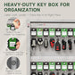 32 Key Lock Box Smart Key Organier Cabinet with Keypad & App for Office