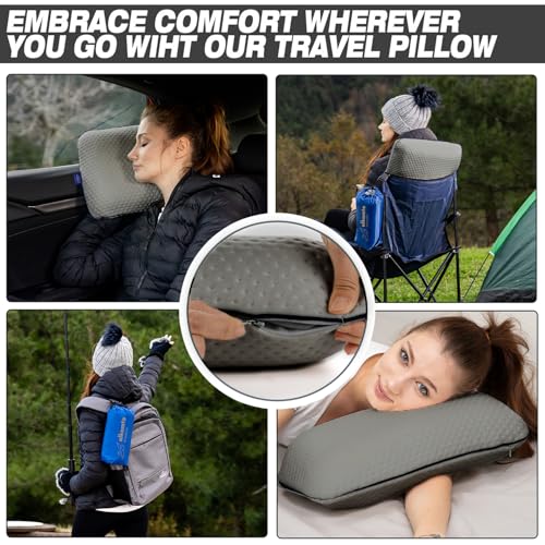 Travel & Camping Comfortable Memory Foam Pillow