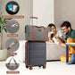 Suitcase Set 3 Piece Luggage Set Expandable with Spinner Wheels (6 Count)