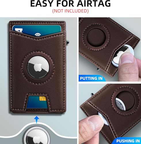 Airtag Wallet for Men Money Clip 9