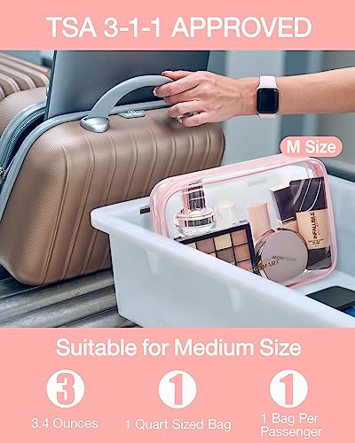Clear Toiletry Bag 2 (2 Count)