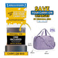 18" Carry on Bag with Laptop Compartment 14 Inch Travel Duffel Bag for Spirit Airlines Personal Item Bag Overnight Weekender Bag with Wet Pocket for Women and Men
